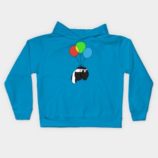 Balloon Skunk Kids Hoodie